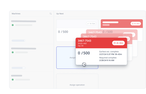 Interactive Production Order Management.